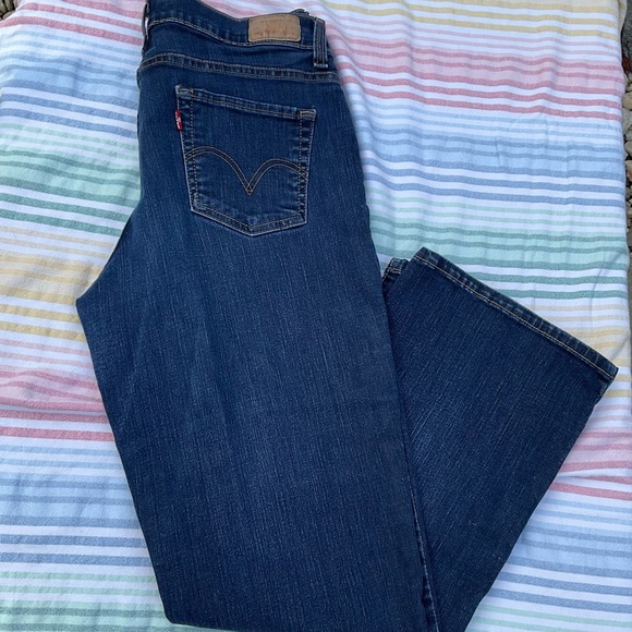 Levi’s perfectly slimming 512 bootcut jeans high-rise sz 12, 28 inseam - Picture 6 of 10